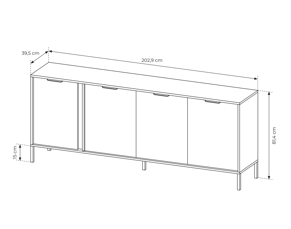 Komoda LARS 203 4d